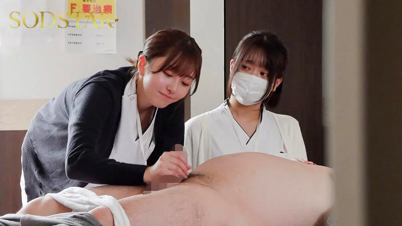 ナースの手コキ！