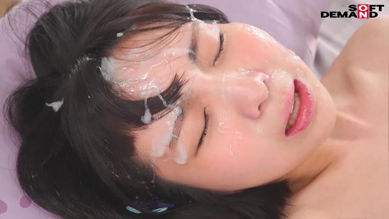 髪の毛までザーメンついちゃう!