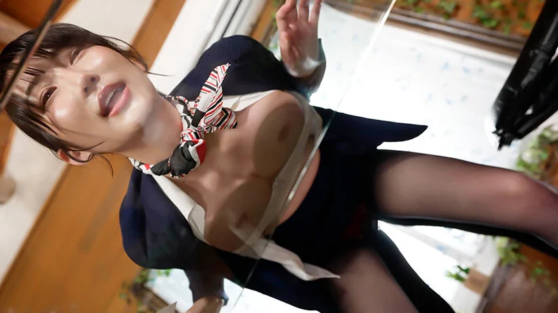 おっぱい押し付け！