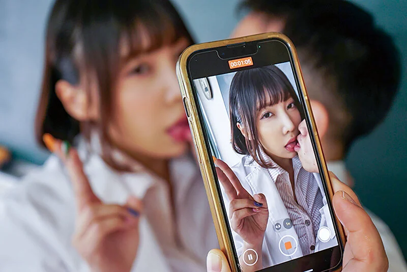 ディープキスを撮影！