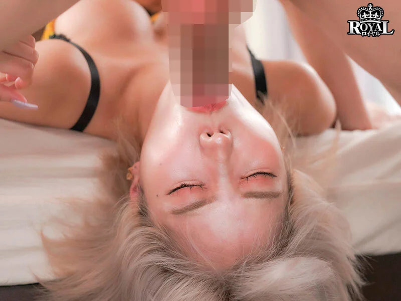 上からイラマチオ！