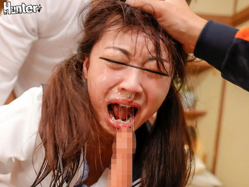 イラマチオでよだれまみれ！