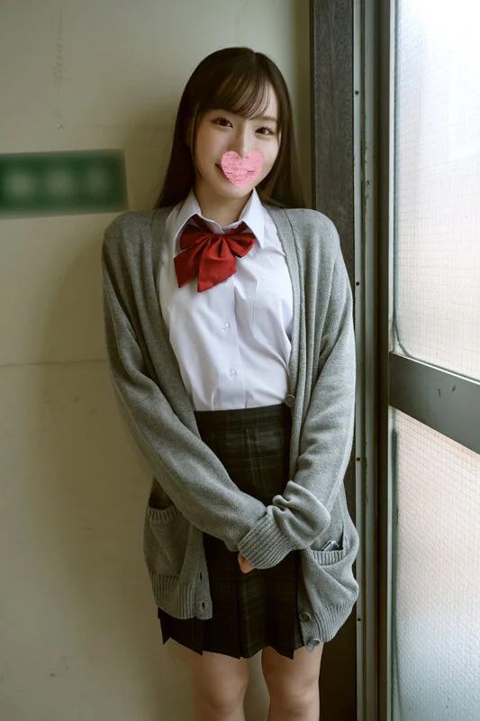 女子校生のミニスカート姿！