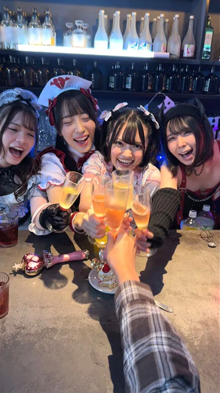 乾杯からの…