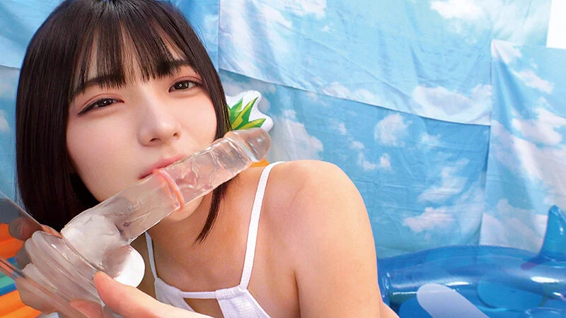 可愛いお姉さんのゴム装着！