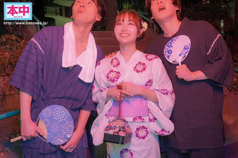 浴衣姿が可愛くて…