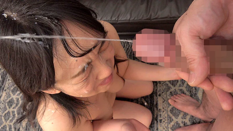 最後は顔射！