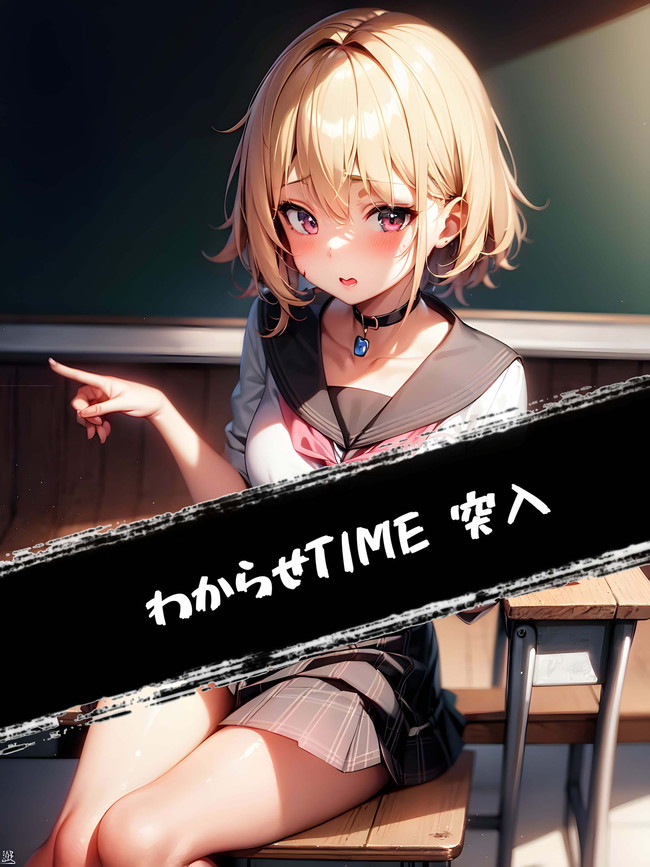 【CGエロ漫画】金髪の女子校生が生意気なこと言うからチンコでわからせてる最中のアへ顔がとってもエロい！ 03