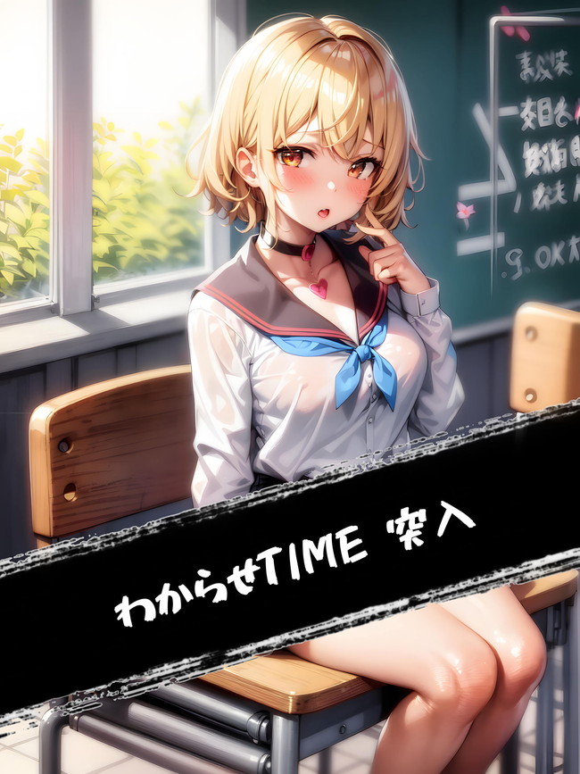 【CGエロ漫画】金髪の女子校生が生意気なこと言うからチンコでわからせてる最中のアへ顔がとってもエロい！ 07