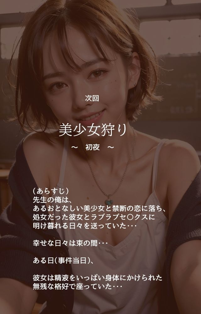 【AIエロ画像】細部までこだわりが見えるAI美少女との中出しセックスや陵⚫︎プレイが彼氏(先生)視点で見れるドエロいAIエロ漫画! 11