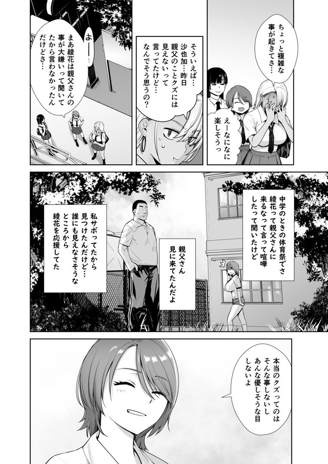【ギャルエロ漫画】セックスを擬似体験できるVRで1番嫌いな父親を選択したギャルが嫌なはずなのに感じてしまう！心配した父親がVRを外すとギャルは我慢できずに… 03
