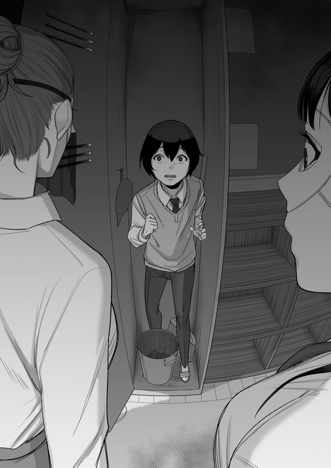 【エロ漫画】校外に口止めするくらい秘密で10分耐久フェラ勝負を繰り広げる男女の駆け引きは真剣勝負! 11