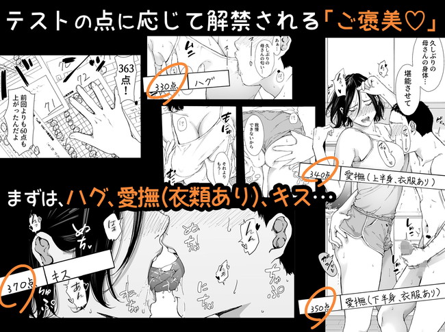 【母子相姦エロ漫画】父のリモートワークで爆乳母さんとのセックスの機会が減ってしまったので同窓会帰りの母とラブホで溜まった性欲解放して濃厚セックス! 03